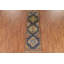 Tapis de couloir oriental bleu 3x8