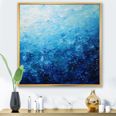 Azure Symphony IV - Abstract Landscape Wall Art Prints
