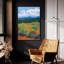 «Distant Hills» par Mary Silverwood, art mural en verre acrylique-1679391400