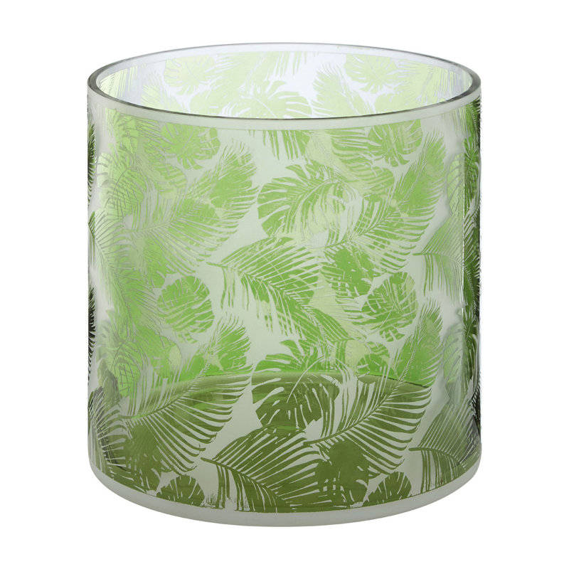 Glass Tabletop Hurricane, 29cm H x 29cm W x 29cm D