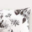 Édredon simple / simple TG et taie décorative - imprimé floral, oreiller simple