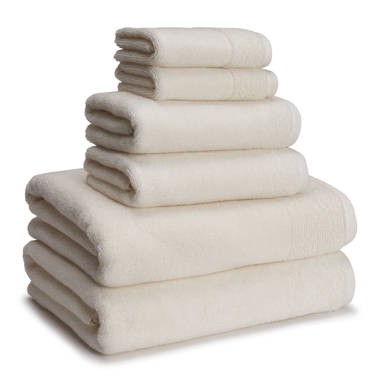 Mccullen 6 Piece 100% Cotton Towel Set Winston Porter Color Ivory