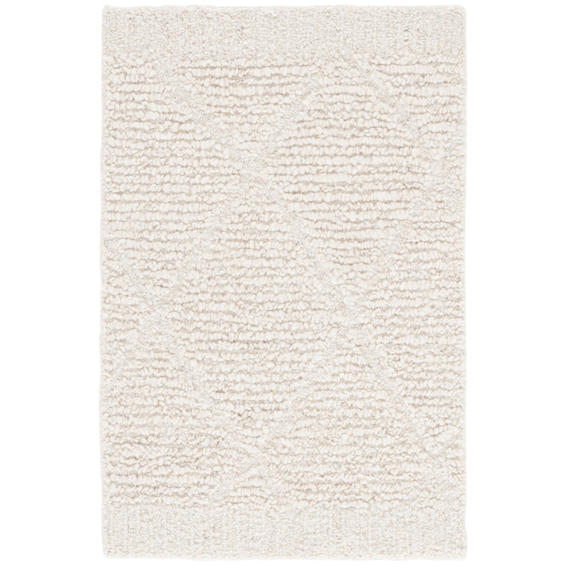 Tapis en laine touffeté à la main Natura, Tapis de couloir 2 pi 3 po x 8 pi