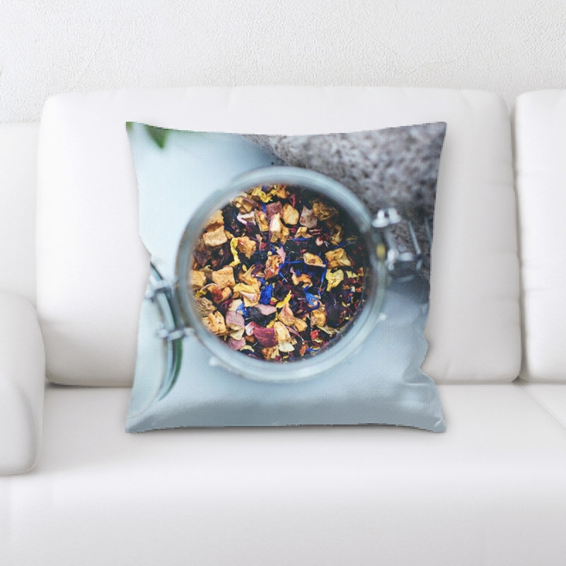 Tea Throw Pillow