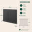 Horizontal Oval Panel Radiators-32914033-32914011