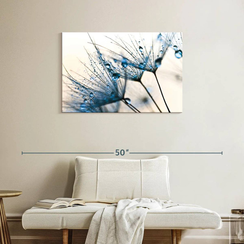 Harnek Mystic Blue, 24" H x 36" W