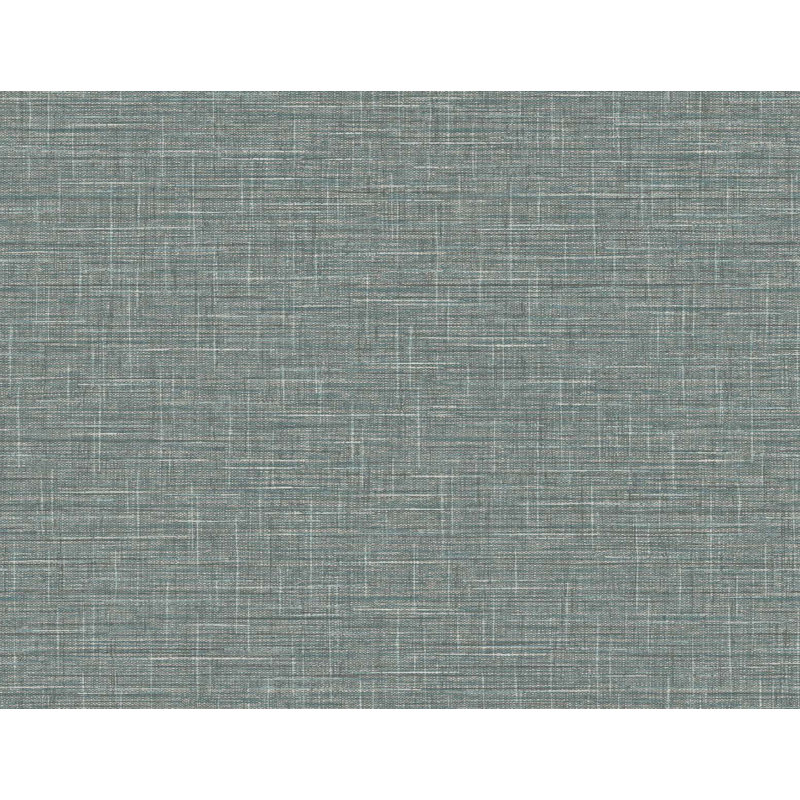 Arienna Dupont Rouleau de papier peint embossé L 27 pi x l 27 po Arienna Grasmere Weave, Lin foncé