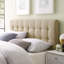 Tête de lit en tissu d'ameublement Lily-114645074-114645084