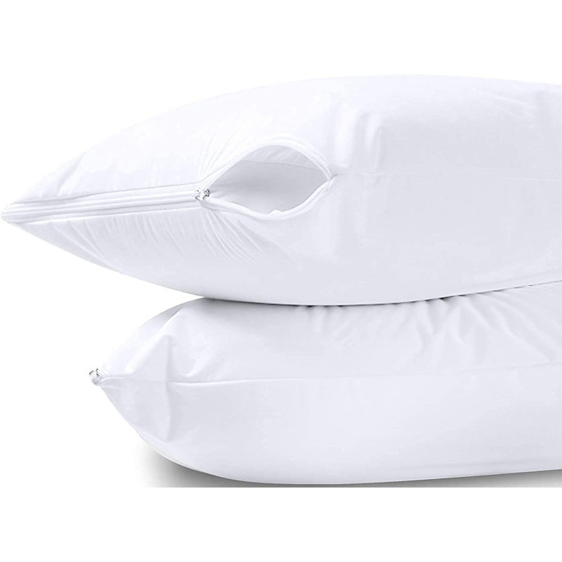 Protège-oreiller en microfibre, paquet de 2, Grand lit