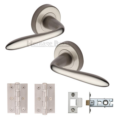Heritage Brass Sutton Door Handle Kit