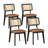 17.3'' Wide Leather Side Dining Chairs-1469676672