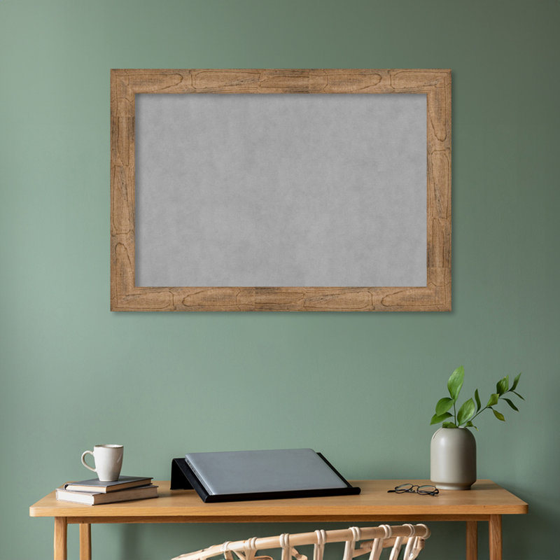 Tableau magnétique encadré brun Timmy Owl, H 30 po x l 42 po
