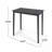 Outdoor Minimalist Acacia Wood Rectangle Bar Table-489177630