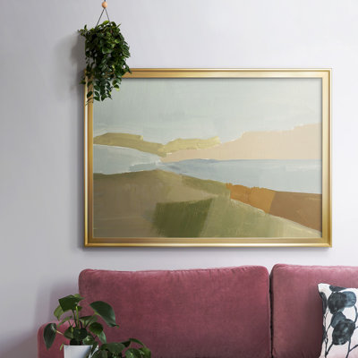 Toile tendue avec châssis Stacked Landscape III