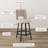 Arshavir Swivel Counter and Bar Stool with Seagrass Backrest-85542296-85542298