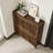 Shoe Storage Cabinet With Louvre Flip Doors-1621638678-1616909258