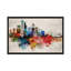 Seattle - impression d'art graphique abstrait-55202206-55202191-55202189