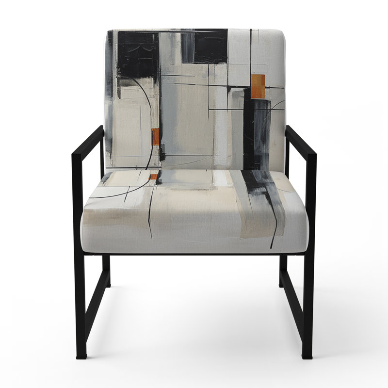 Fauteuil d'appoint Crotzer, Noir, noir, noir, noir