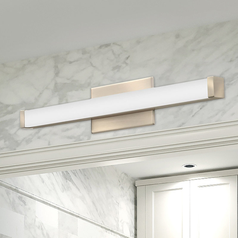 Barre d'éclairage de salle de bain 2 lumières DEL