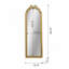 Miroir 15,8 "x 48,8" pleine longueur