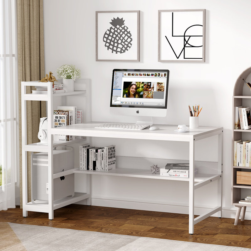 Bureau réversible, Blanc