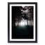 White Wolf in a Forest - Framed Print-55768641-55768642