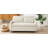 Aikens 57.5" Pull-Out Sofa Bed with Adjustable Backrest & Pillows-222809179