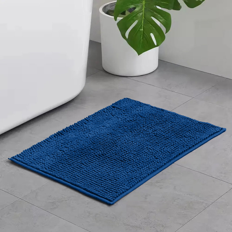 Taigen Non-Slip Indoor Door Mat, 50x80cm, Navy