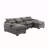 Modern Large  Fabric U-Shape Sectional Sofa-1174972899