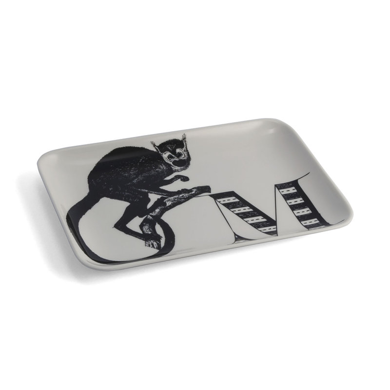 Thomas Paul Alphabet Melamine Platter, M