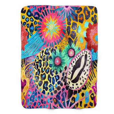 Couverture 1 pièce Spotted Jungle Cat