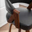 Tabouret de comptoir pivotant Ayala-2129579154