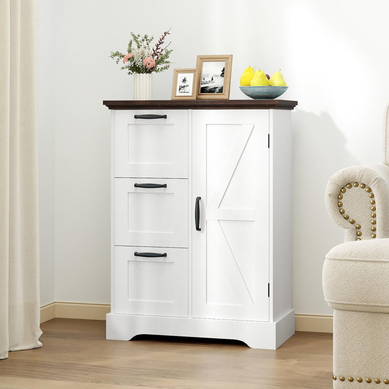 Bathroom Storage, White