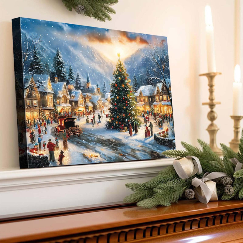 1 Piece Wrapped Canvas Wall Art