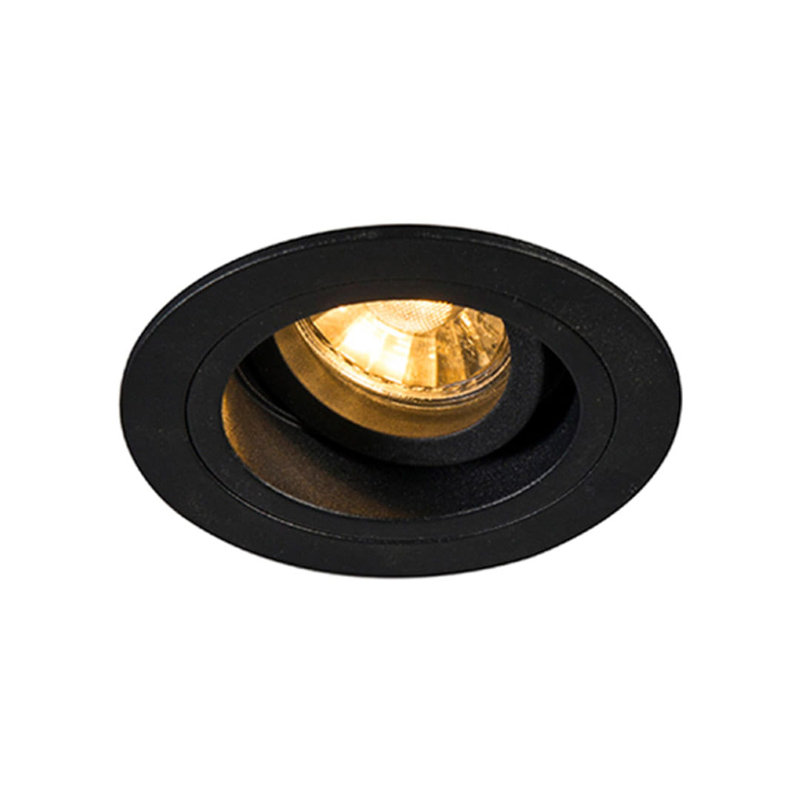 Daviyah Recessed Lighting Kit, Black