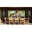 Vaterra Outdoor Teak Dining Side Chair