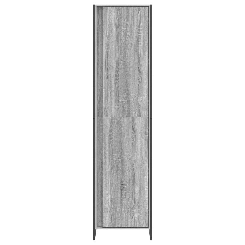 Manufactured Wood Wardrobe, Grey Sonoma