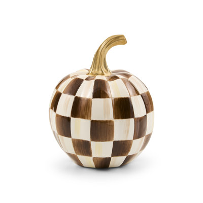 Chocolate Check Pumpkin