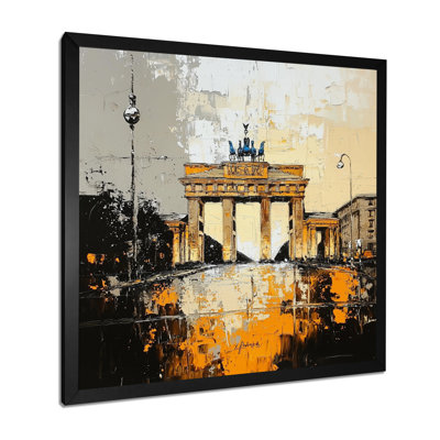 Porte de Brandebourg - décoration murale de Berlin