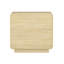 Table de chevet 26 po Chrystie en naturel (2 tiroirs)-1640472975