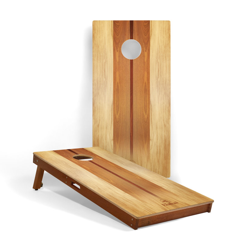 Planches cornhole Woody, H 48 po x l 24 po x P 3 po