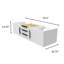 Base de meuble-lavabo mural 60 po Alpine-60151813