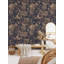 Papier peint à peler et coller Golden Vintage Flowers and Butterflies Cullison-1476328210