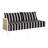 Havana Left Arm Facing Sofa - Black/Natural Cane-130058336-130058346-130058380