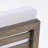 White Wood Arm Chair, 29.95 In. Depth, Width, 26.73 Height, 39.44 Lb Heavyweight Deep, Wide, High,