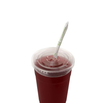 Ecoquality 7.5 Inch Clear Paper Drinking Straw - Soda, Milkshake, And Smoothie (4)