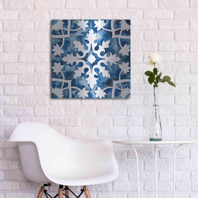 «Cobalt Tile V» par Grace Popp