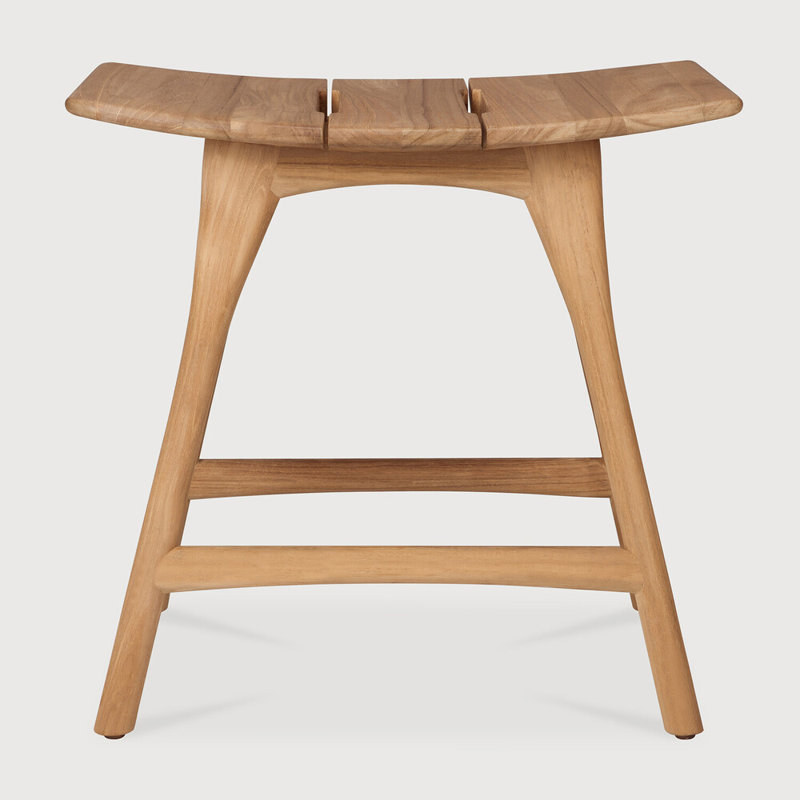 Osso Outdoor Teak Bar Stool