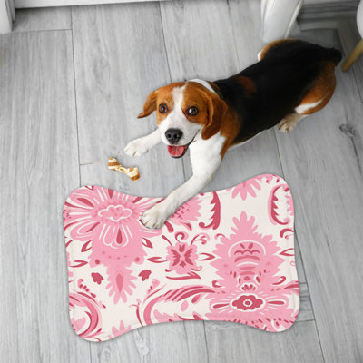 Blush Motifs - 1 tapis d'alimentation en forme d'os