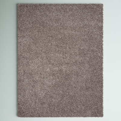 Tapis argent touffeté et fabriqué à la main Assar